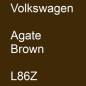 Preview: Volkswagen, Agate Brown, L86Z.